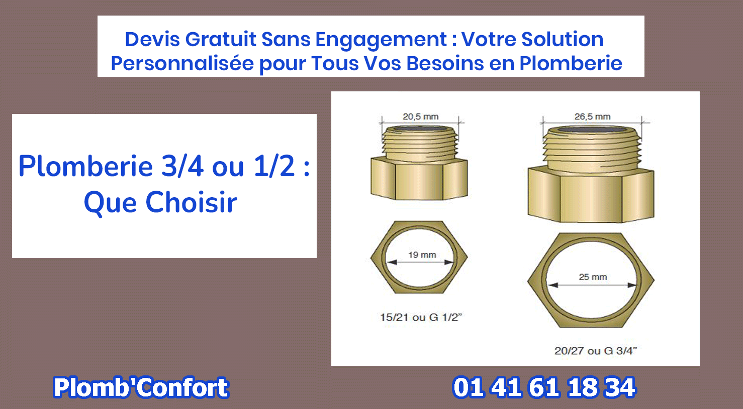 Plomberie 3/4 ou 1/2 Choisir la Taille Idéale pour Vos Besoins de — free download